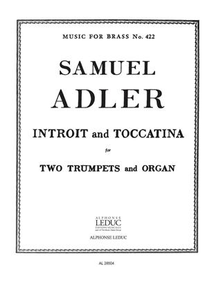 ADLER S. - INTRODUCCION Y TOCATA (2TP/ORGANO)