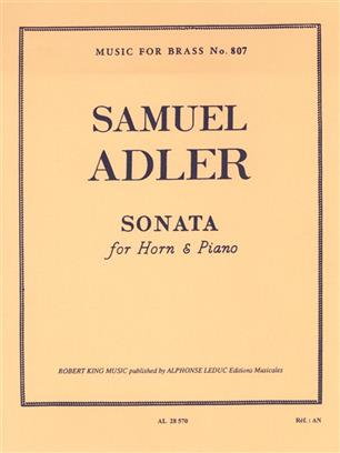 ADLER S. - SONATA (TR/P)