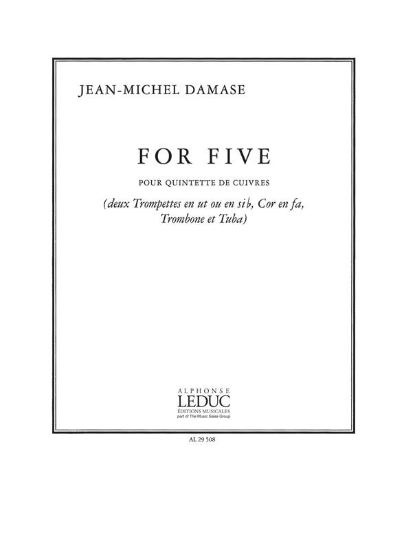 DAMASE J. M. - FOR FIVE