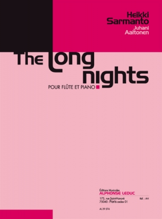 SARMANTO/AALTONEN - THE LONG NIGHT (FLAUTA Y PIANO)