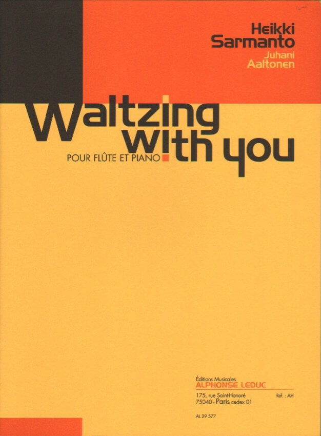 SARMANTO/AALTONEN - WALTZING WITH YOU (FLAUTA Y PIANO)