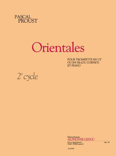 PROUST P. - ORIENTALES