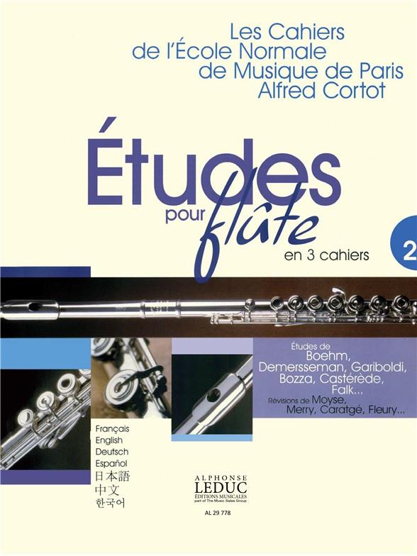 ALBUM- ESTUDIOS PARA FLAUTA V.2 ESCUELA NORMAL DE PARIS
