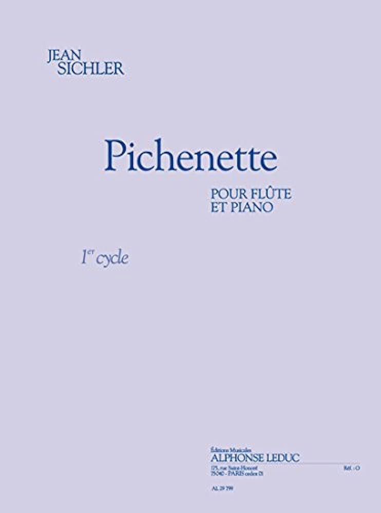 SICHLER J. - PICHENETTE (FLAUTA Y PIANO)