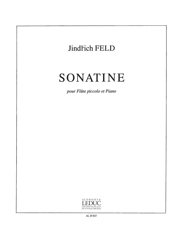 FELD J. - SONATINA (FLAUTA PICOLO Y PIANO)