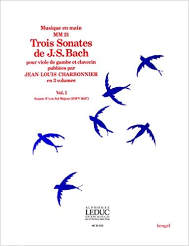 BACH J.S. - SONATA Nº1 SOL M - BWV.1027