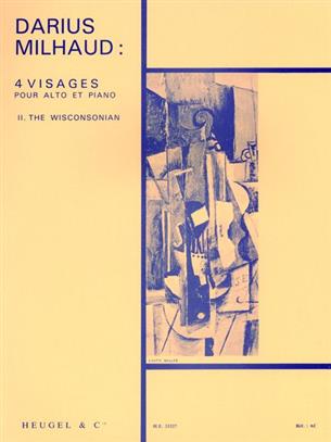 MILHAUD D. - VISAGES . 2º THE WISCONSONIAN - VIOLA