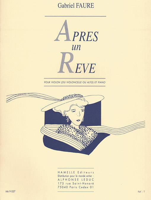 FAURE G. - APRES UN REVE -