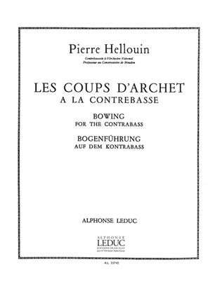 HELLOUIN P. - LOS GOLPES DE ARCO EN EL CONTRABAJO -