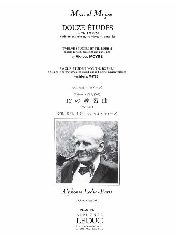 BOEHM T. - ESTUDIOS (12) - OP.15 (Revision MOYSE)