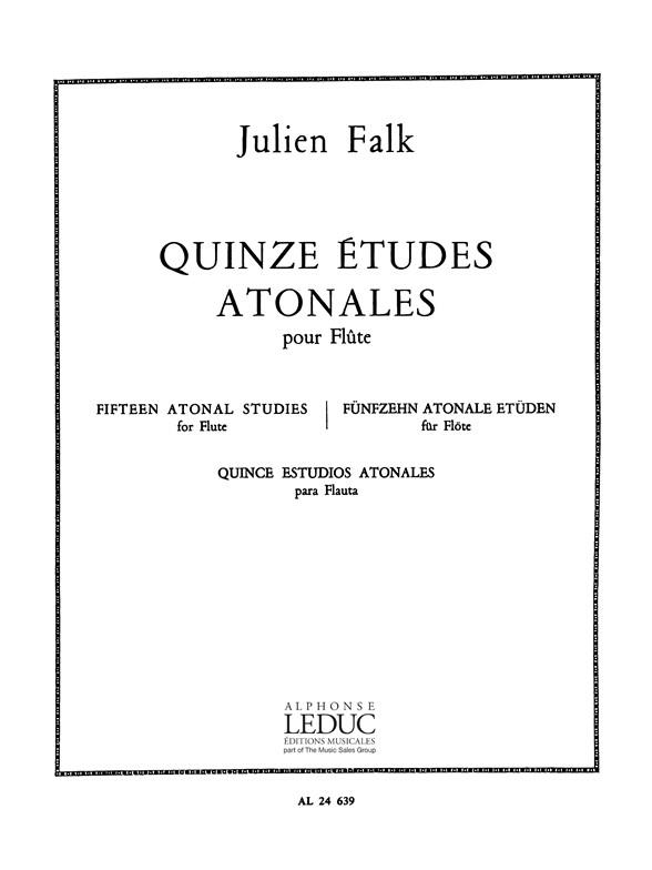 FALK J. - ESTUDIOS ATONALES (15) -