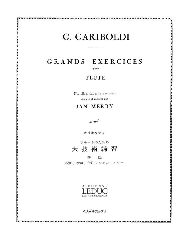 GARIBOLDI G. - GRANDES EJERCICIOS - OP.139