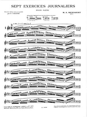 REICHERT M.A. - EJERCICIOS DIARIOS  OP.5 (FL)