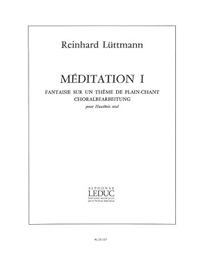 LUTTMANN R. - MEDITATION I