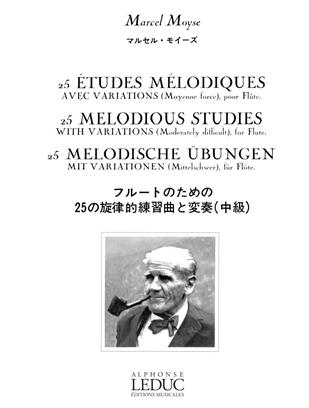 MOYSE M. - ESTUDIOS MELODICOS (25) -