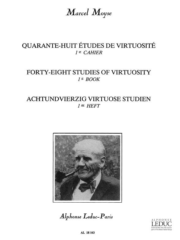 MOYSE M. - ESTUDIOS DE VIRTUOSIDAD V.1 (48) -
