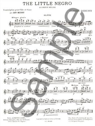 DEBUSSY C. - PEQUEÑO NEGRO - (FL/P)