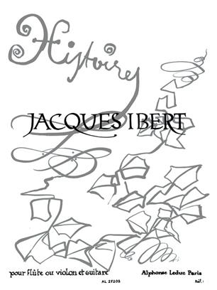 IBERT J. - HISTORIAS (6 PIEZAS) -