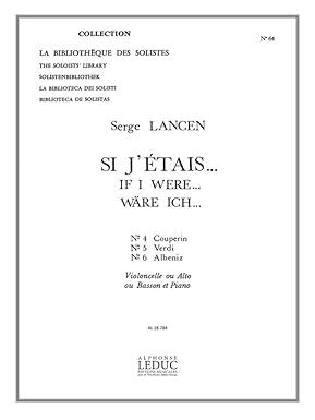 LANCEN S. - SI J-ETAIS -