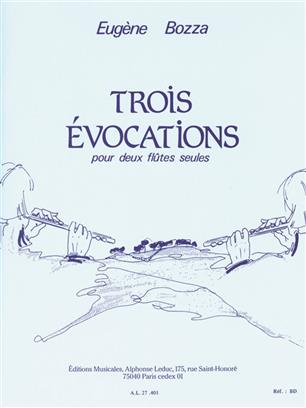BOZZA E. - EVOCACIONES (3) -(2 FLAUTAS)