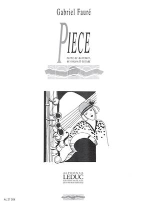 FAURE G. - PIEZA -