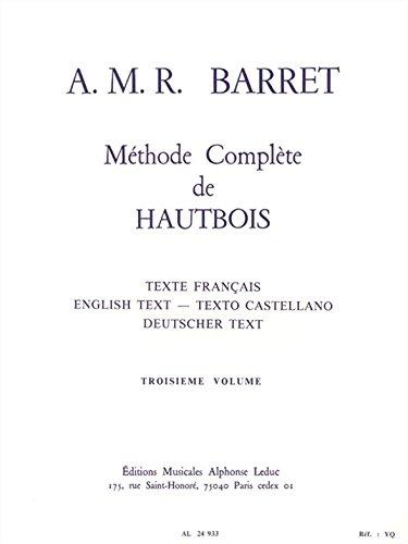 BARRET A.M.R. - METODO COMPLETO OBOE V.3 -