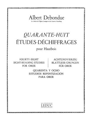 DEBONDUE A. - ESTUDIOS DE REPENTIZACION (48) -
