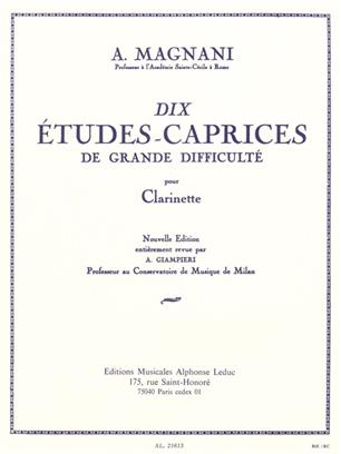 MAGNANI A. - ESTUDIOS CAPRICHOS (10) -