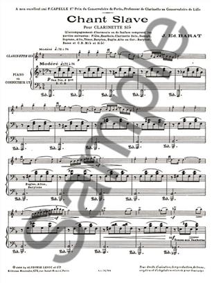 BARAT J.ED. - CANTO ESLAVO - ( CL/P)