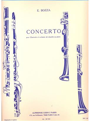 BOZZA E. - CONCIERTO -