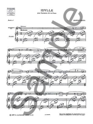 BOZZA E. - IDILIO -