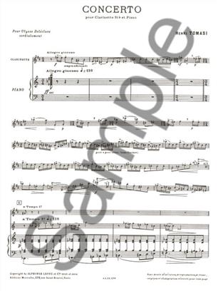 TOMASI H. - CONCIERTO -