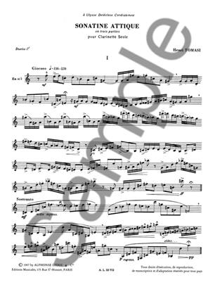 TOMASI H. - SONATINA ANTIGUA -