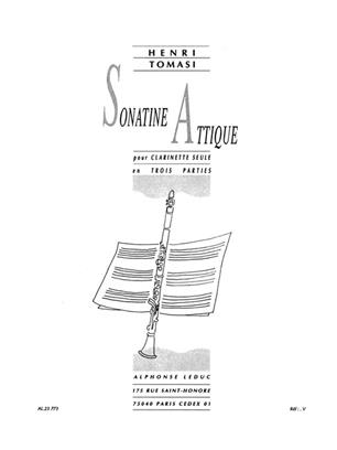 TOMASI H. - SONATINA ANTIGUA -