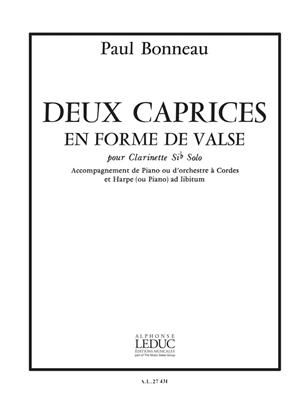 BONNEAU P. - CAPRICHOS EN FORMA DE VALS -