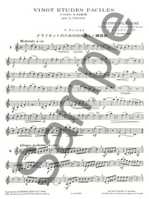 DELECLUSE J. - ESTUDIOS FACILES (20) -