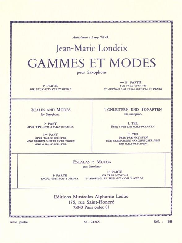 LONDEIX J.M. - ESCALAS Y MODOS V.2 -