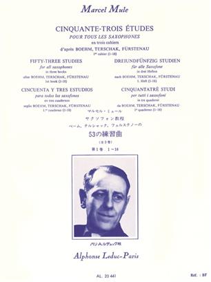 MULE M. - ESTUDIOS V.1 (1-18) (53) BOEHM, TERSCHACK, FURSTENEAU -