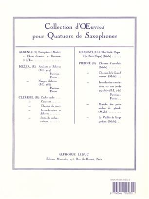 DEBUSSY C. - PEQUEÑO NEGRO (SC+PT) (SATB) -
