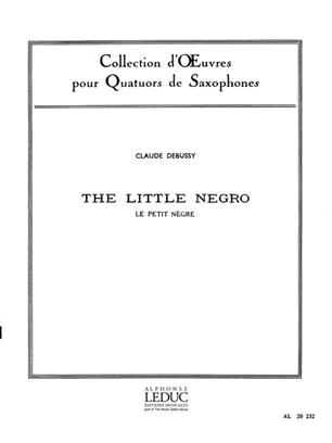 DEBUSSY C. - PEQUEÑO NEGRO (SC+PT) (SATB) -