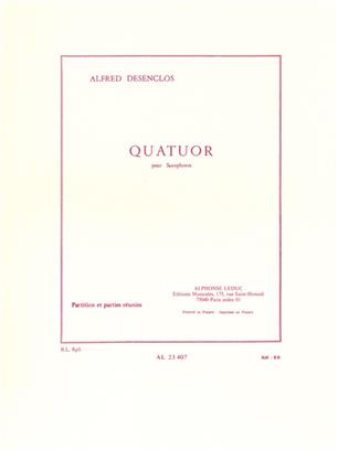 DESENCLOS A. - CUARTETO (SC+PT) (SATB) -