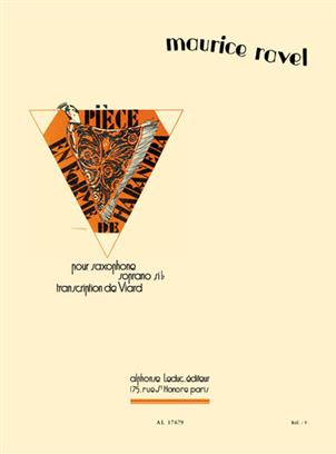 RAVEL M. - PIEZA EN FORMA DE HABANERA -