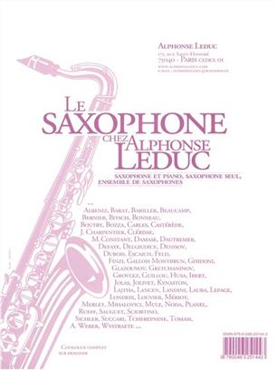 HANDEL G.F. - SONATA SOL m - SAX TENOR