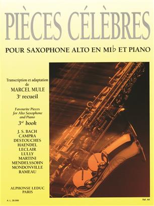 MULE M. - PIEZAS CELEBRES V.3 - SAXO Y PIANO