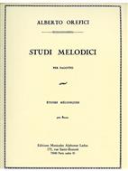 OREFICI A. - ESTUDIOS MELODICOS (20) - FAGOT