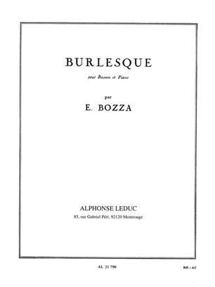 BOZZA E. - BURLESCA -