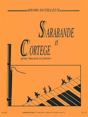 DUTILLEUX H. - SARABANDA Y CORTEJO - FAGOT Y PIANO