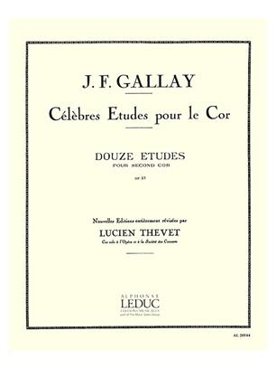 GALLAY J.F. - ESTUDIOS (12)    2ªTR - OP.57