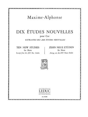 MAXIME ALPHONSE - ESTUDIOS NOUVELLES (10) -
