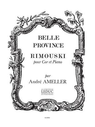 AMELLER A. - BELLA PROVINCIA HAUTERIVE OP.185 (TUBA Y PIANO)